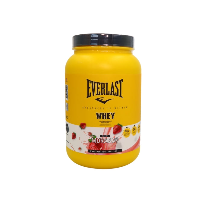 Whey Protein 3W 900g - Morango